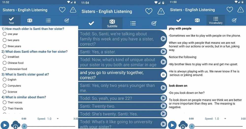 Apps para mejorar el listening en ingles