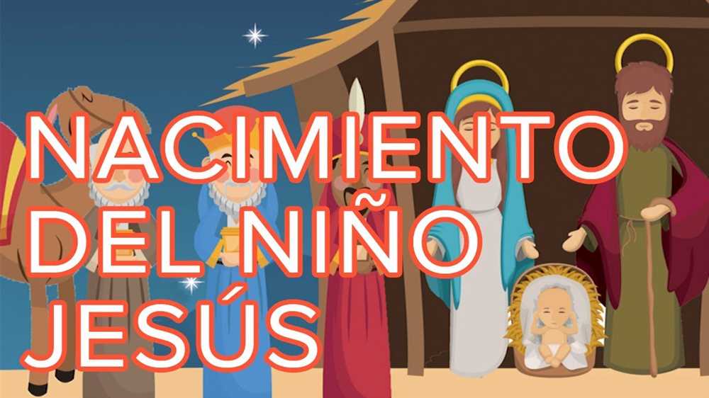 Como nacio jesus para niсos