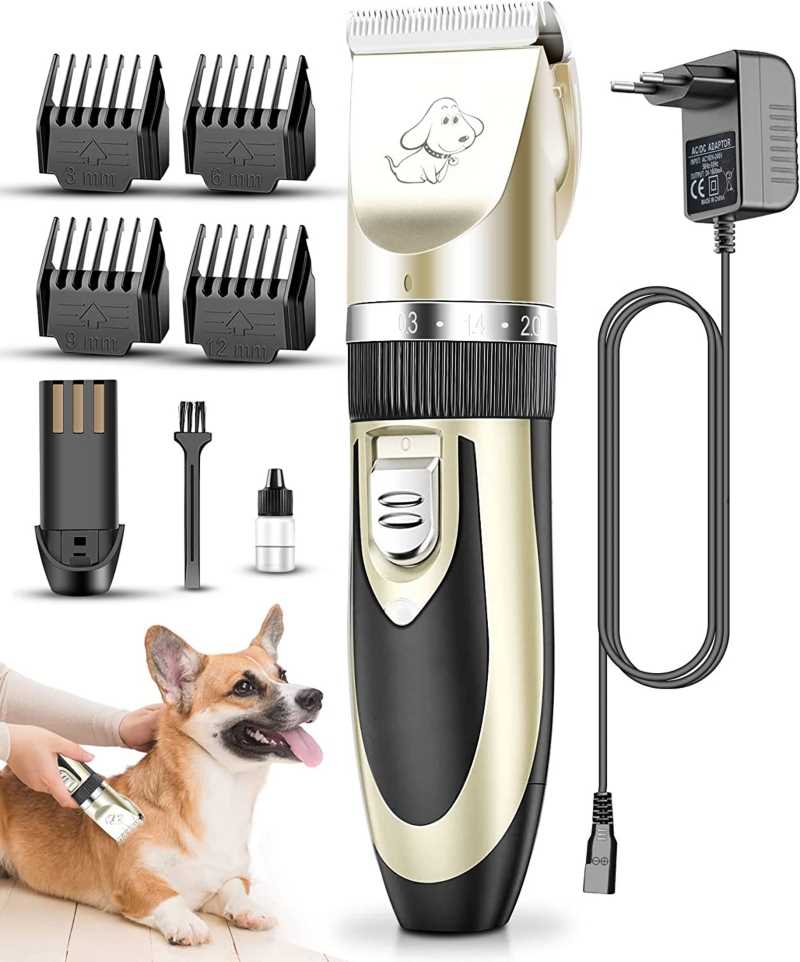 Características de la máquina de afeitar para perros