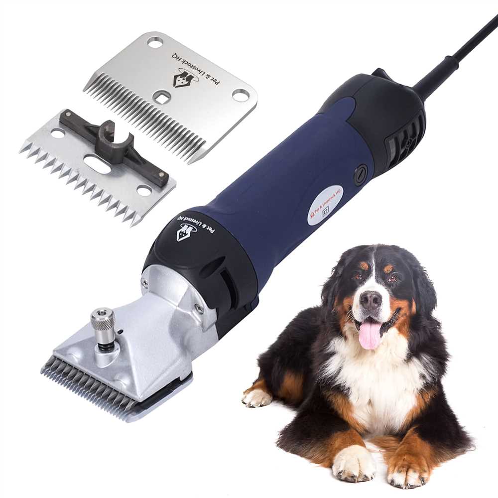 Maquina de afeitar para perros