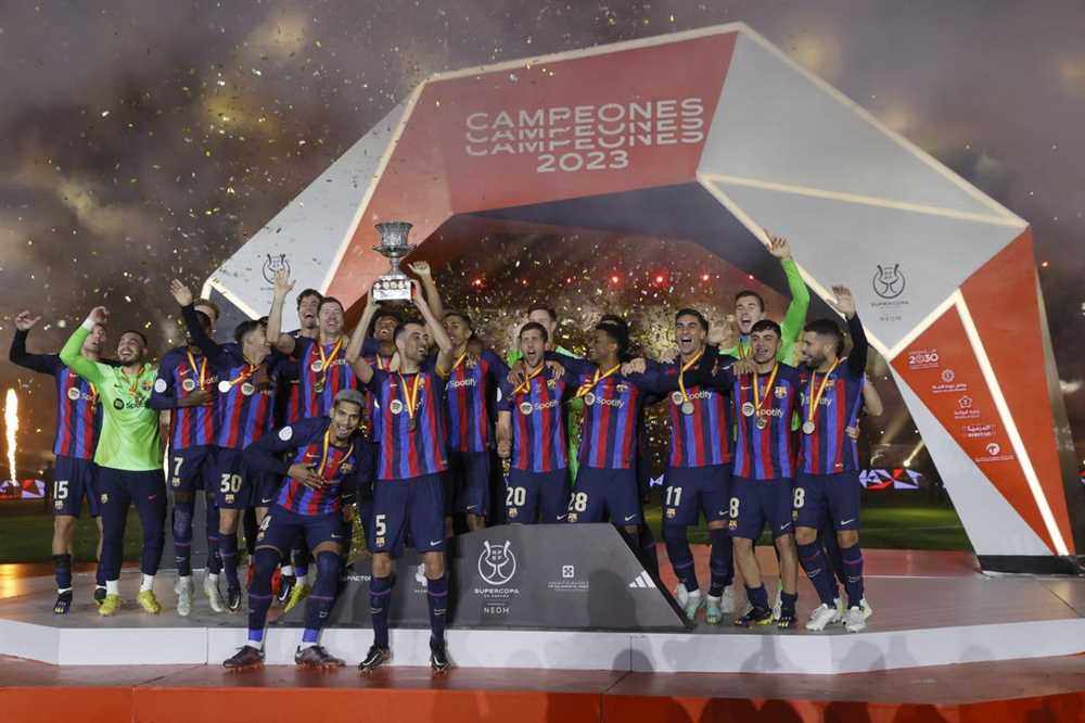 El éxito del Barcelona este año